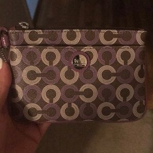 Coach wristlet